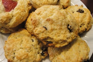 Orange Raisin Scone