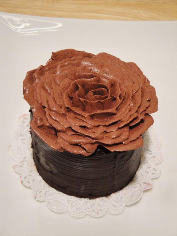 Chocolate Rose Cake
