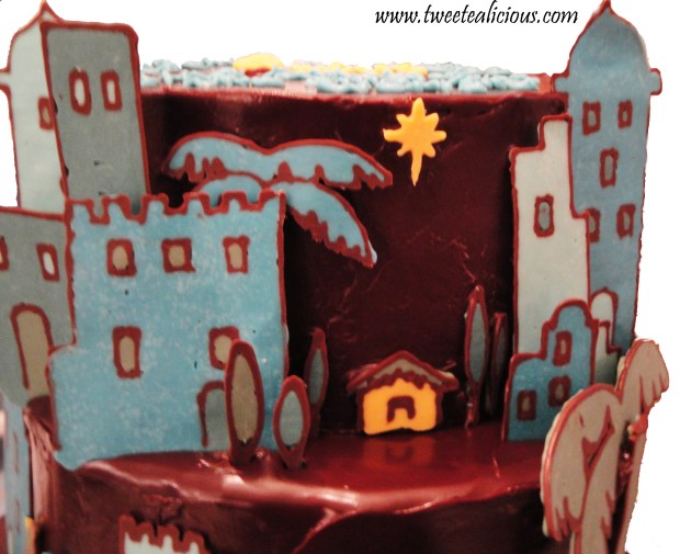 Christmas Story Cake 2012 Manger