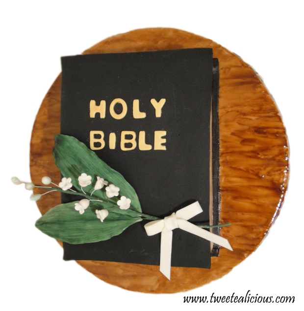Bible Cake Bookmark Top