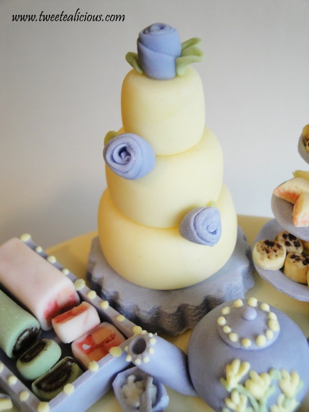 Mini cake detail
