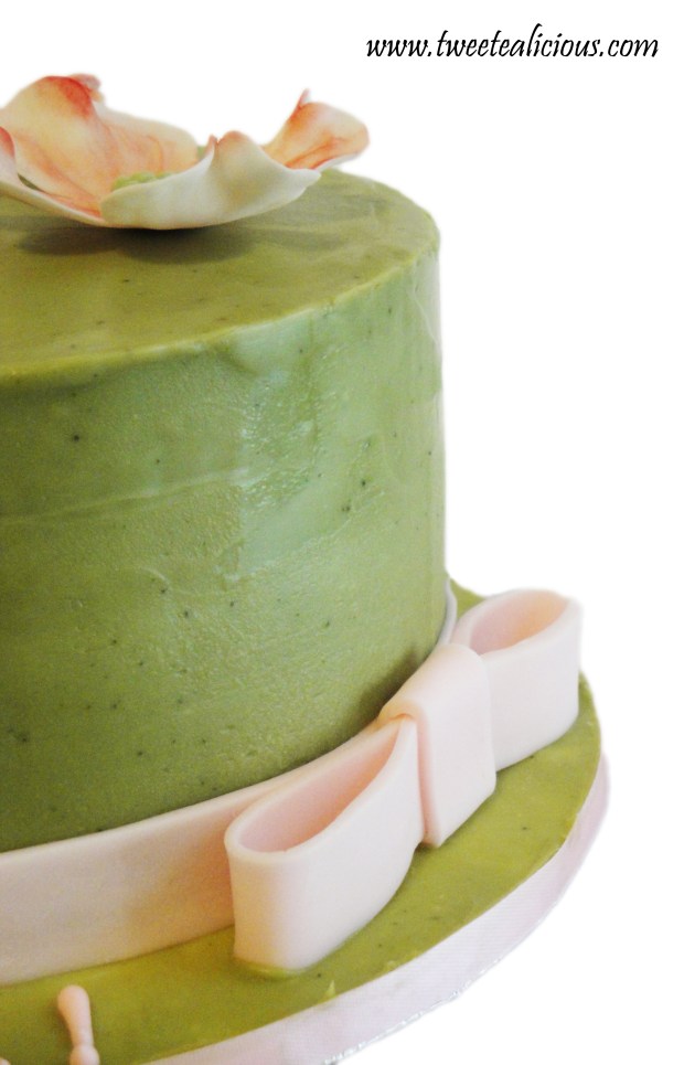 Dogwood Green Tea Cake Side